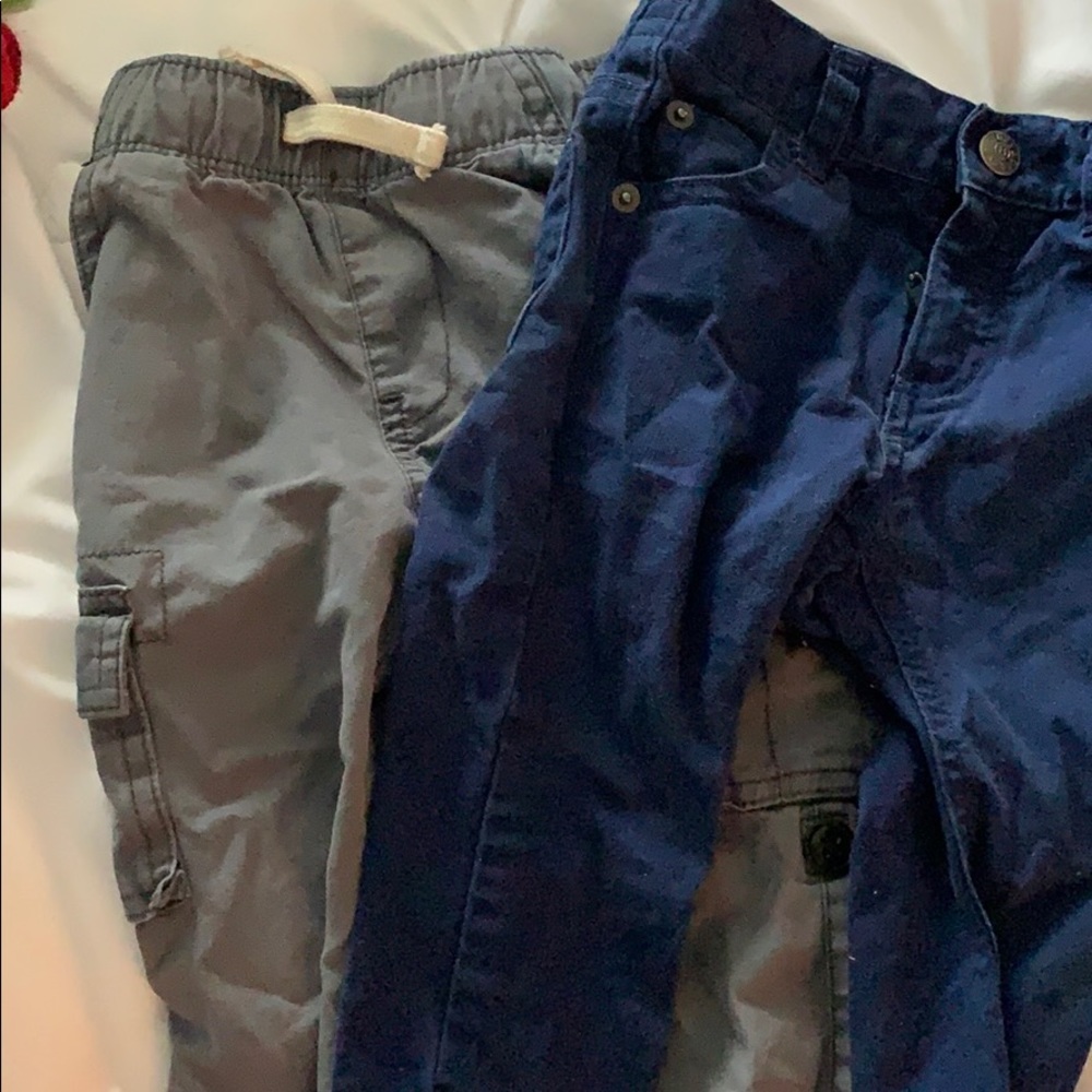 2 pair 12-18 month boys pants
